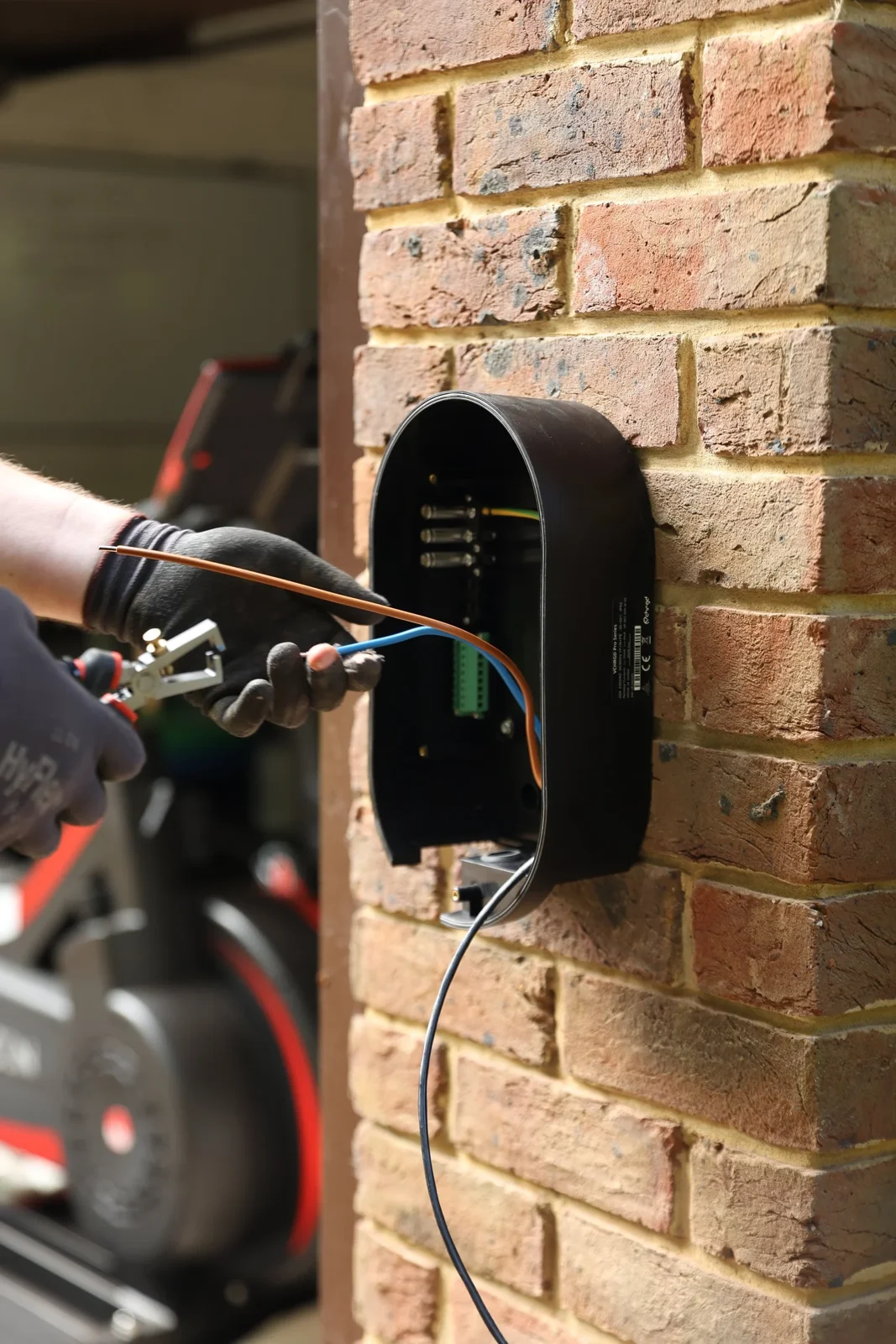 A VCHRGD charger installation featured in the Ascent Energy Services partner spotlight